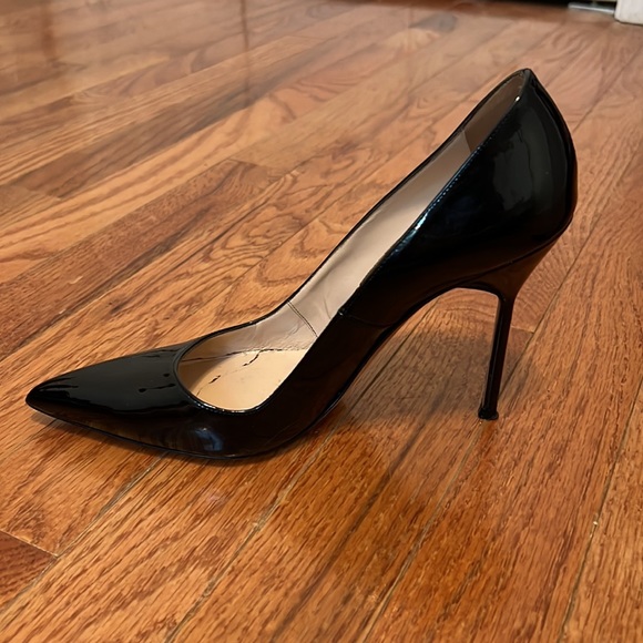 Manolo Blahnik BB patent stilettos, sz 37 IT - worn twice - Picture 3 of 7